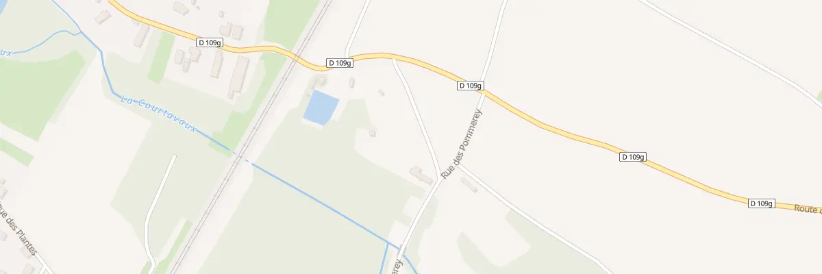 Plan du 5093 Rte de Pommerey à Premeaux-Prissey