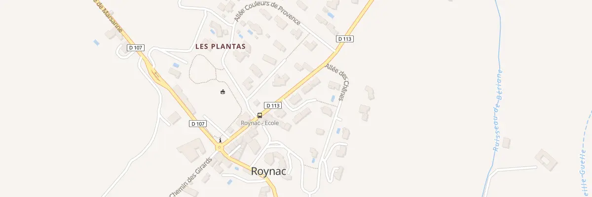 Plan du 5156 Les Girards à Roynac