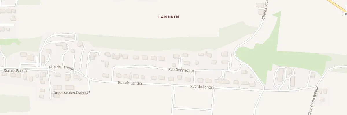 Plan du 235 Rue de Bonnevaux à Épinouze