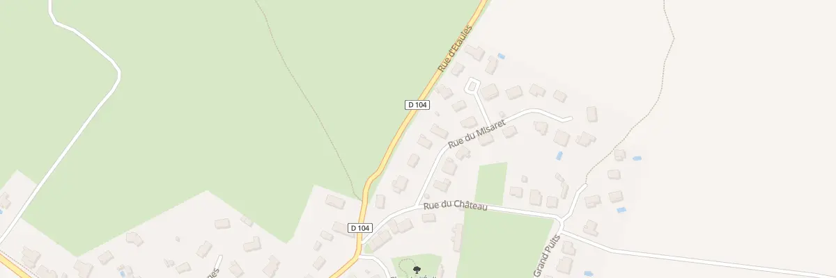 Plan du 5 Rue du Misaret à Darois