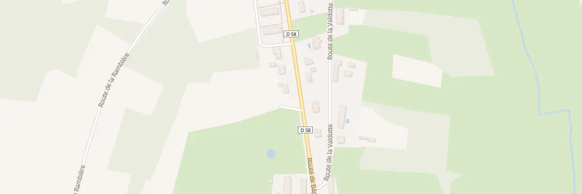 Plan du 1678 Rte de Bage à Gorrevod