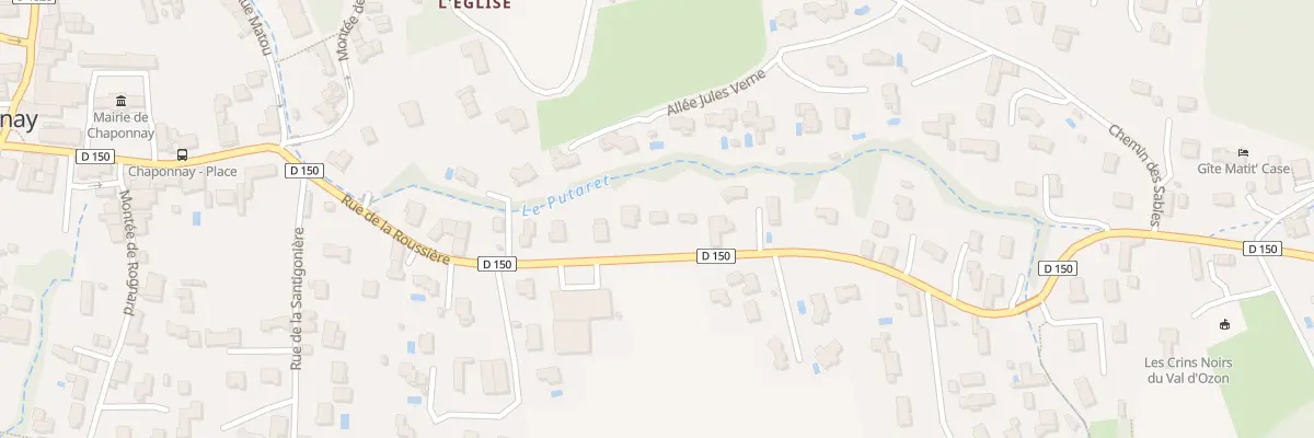 Plan du 17 Rue de la Roussière à Chaponnay
