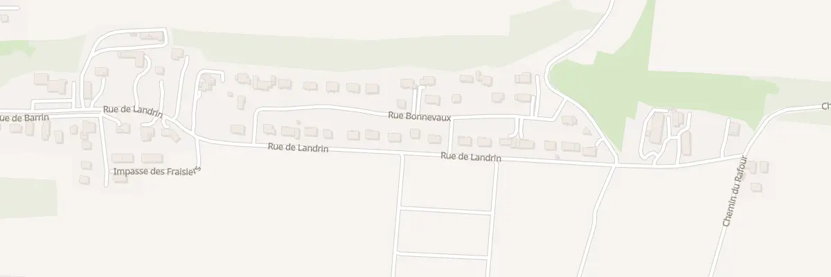 Plan du 230 Rue de Bonnevaux à Épinouze