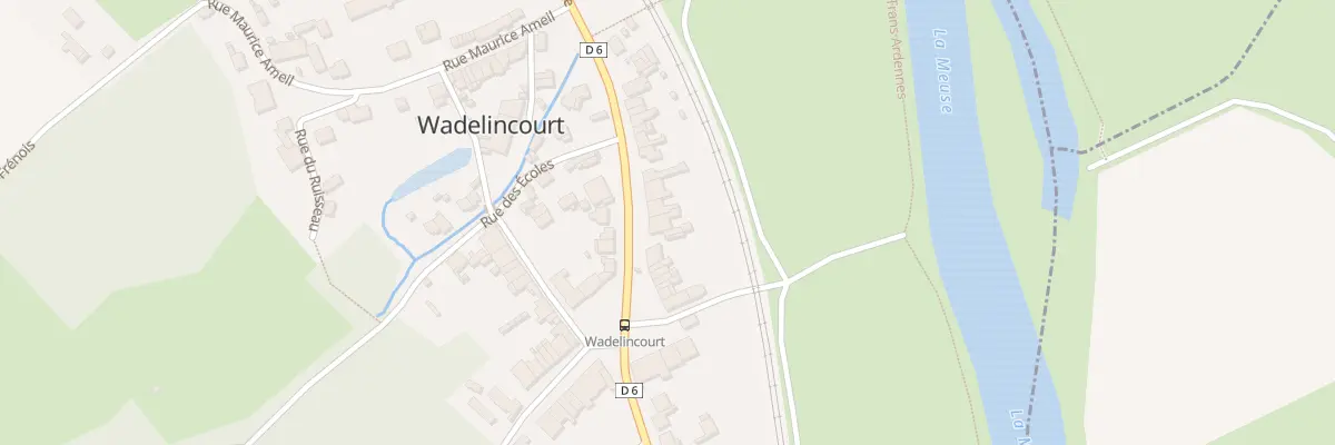 Plan du 4 Gr Grand Rue à Wadelincourt