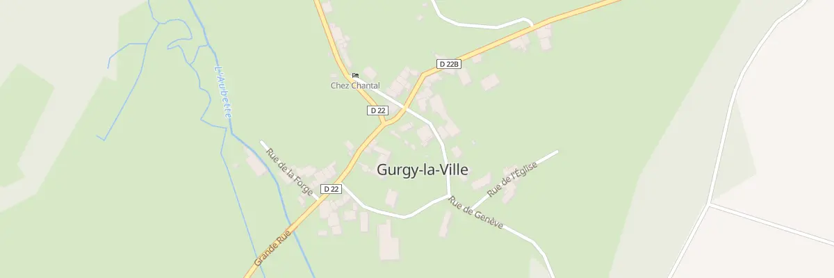 Plan du 1 Pl Docteur Parisot à Gurgy-la-Ville