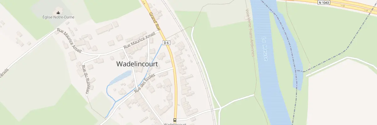Plan du 16 Gr Grand Rue à Wadelincourt