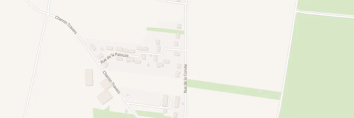 Plan du 1 Rue de la Palouze à Gigny-sur-Saône