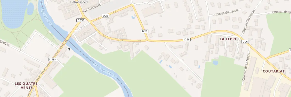 Plan du 24 Rue de Gorrevod à Pont-de-Vaux