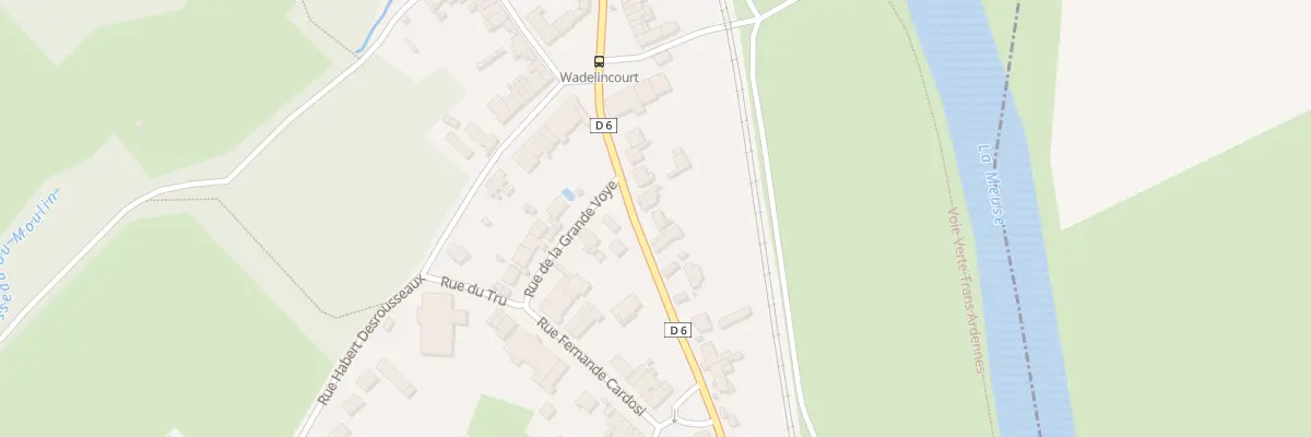 Plan du 9 Rte de Pont Maugis à Wadelincourt