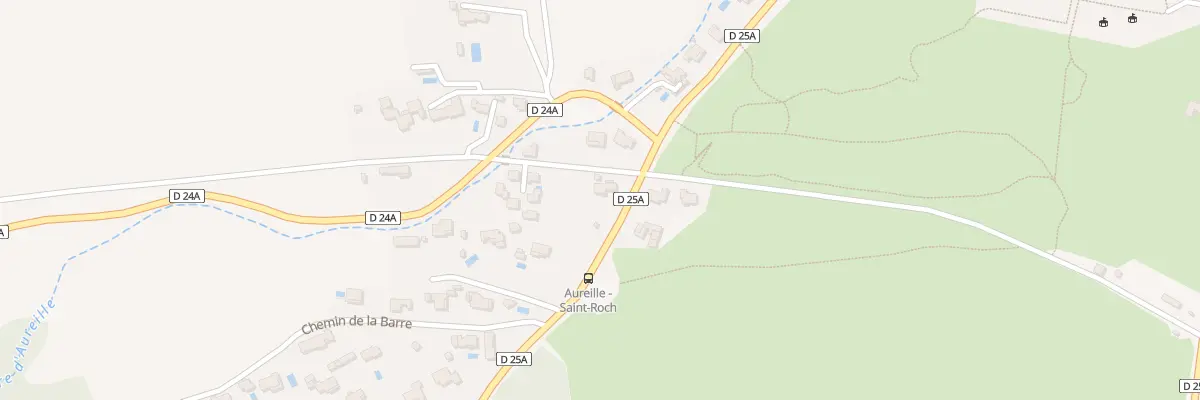 Plan du 9001 Saint Roch à Aureille