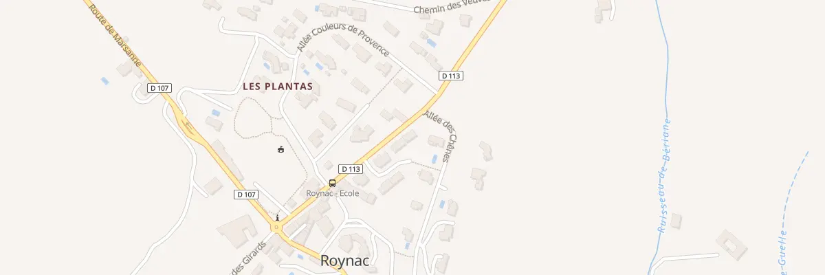 Plan du 5157 Les Girards à Roynac
