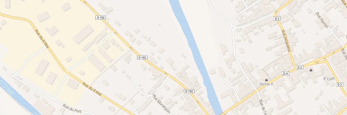 Plan du 62 Rue de Pont Varin à Wassy