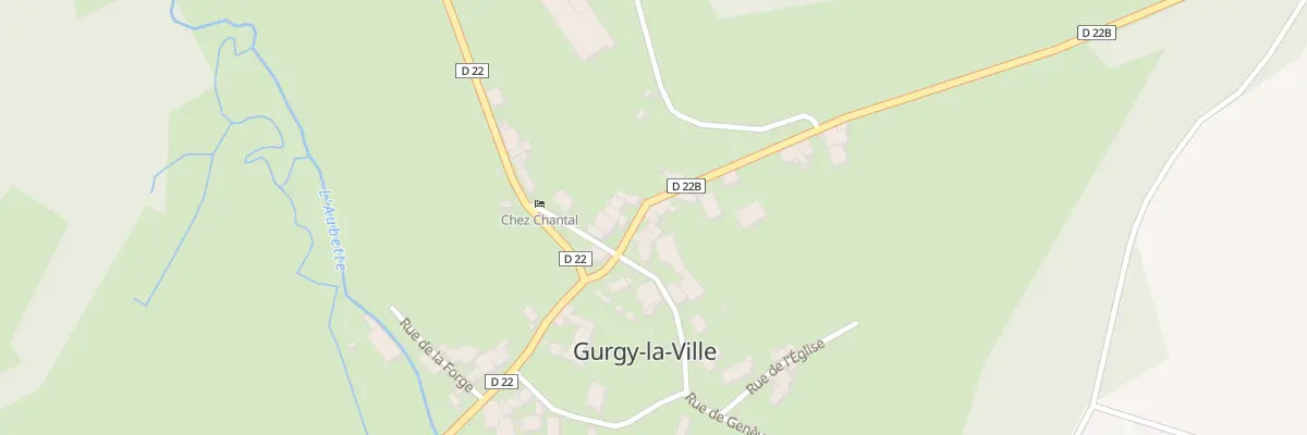 Plan du 9006 Rte de Rouvres à Gurgy-la-Ville