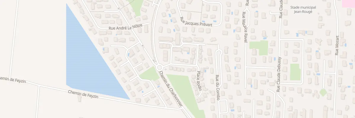 Plan du 2 Rue Bourdelle à Mions