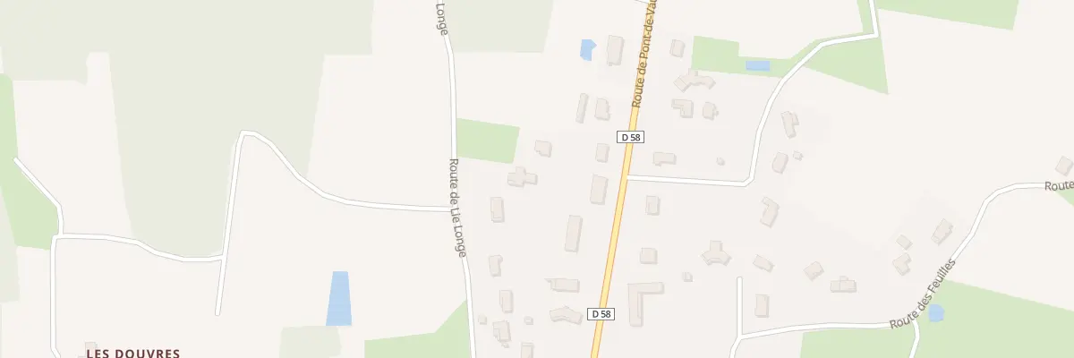 Plan du 320 Rte de Lie Longe à Bâgé-Dommartin