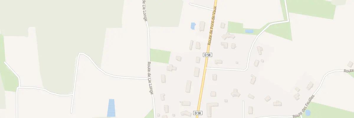 Plan du 4881 Rte de Pont de Vaux à Bâgé-Dommartin