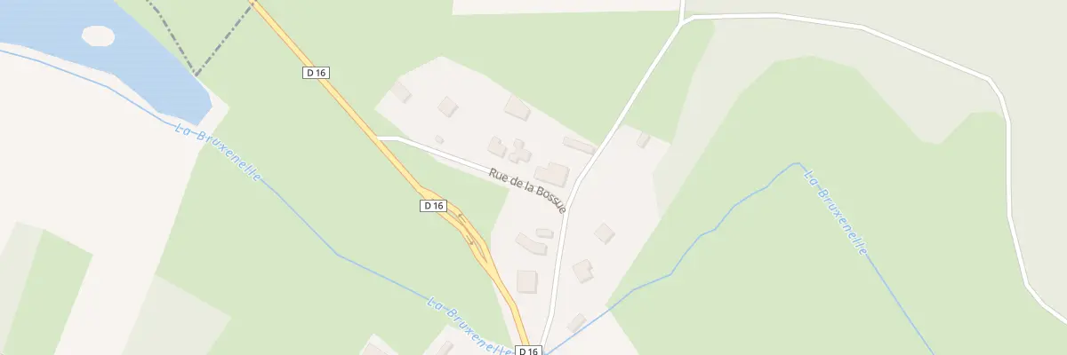Plan du 2 Rue de la Bossue à Trois-Fontaines-l’Abbaye