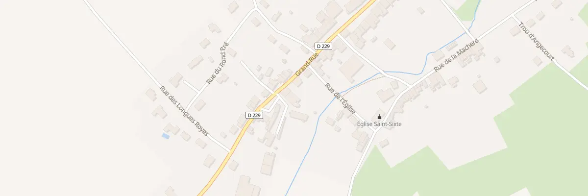 Plan du 4 Rue du Moulin à Thelonne