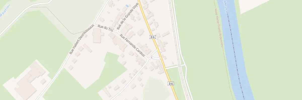 Plan du 2 Pl du Calvaire à Wadelincourt