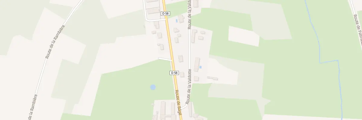 Plan du 376 Rte de la Valdotte à Gorrevod