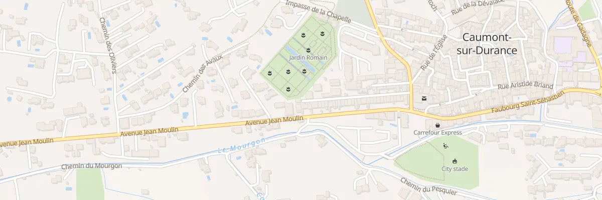 Plan du 17 Rue de la Croix à Caumont-sur-Durance