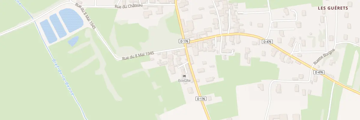 Plan du 30 La Vallee à Préty