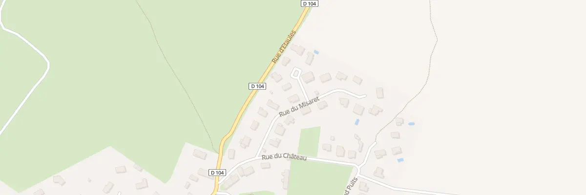 Plan du 9 Rue du Misaret à Darois