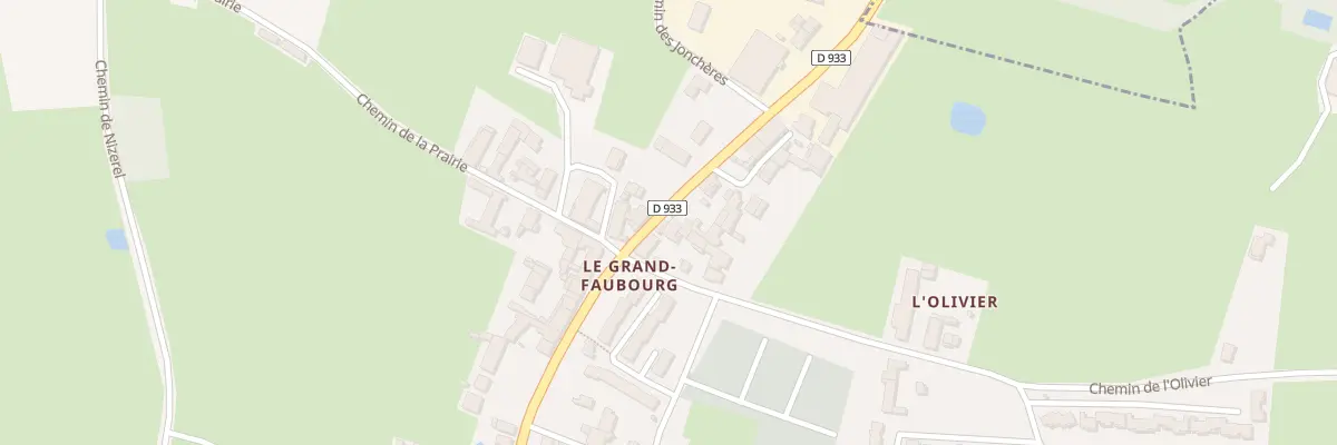 Plan du 26 Rue du Grand Faubourg à Pont-de-Vaux
