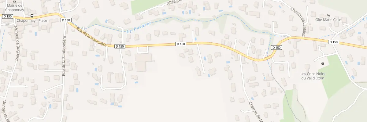 Plan du 24 Rue de la Roussière à Chaponnay