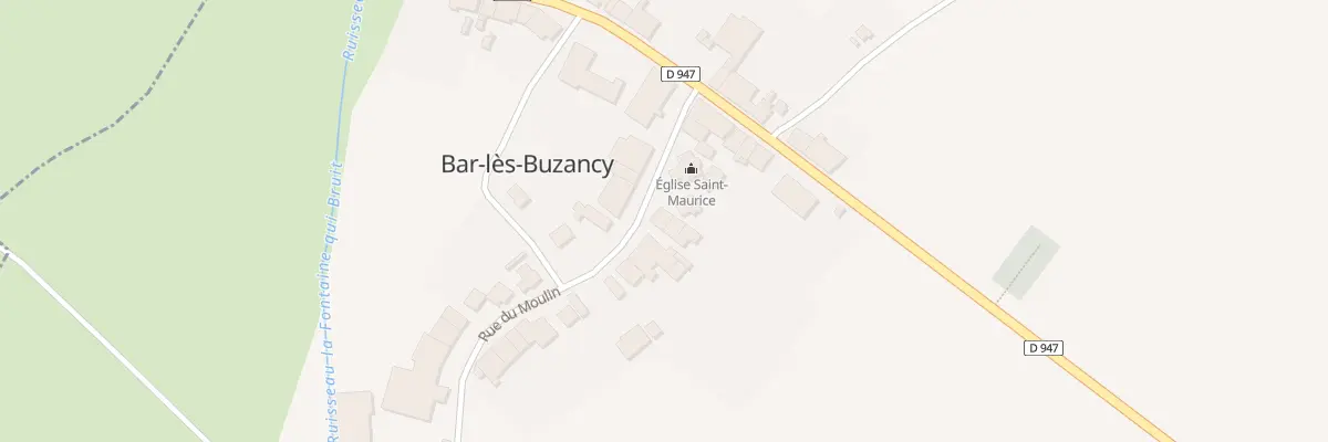 Plan du 1 Imp Bidouin à Bar-lès-Buzancy