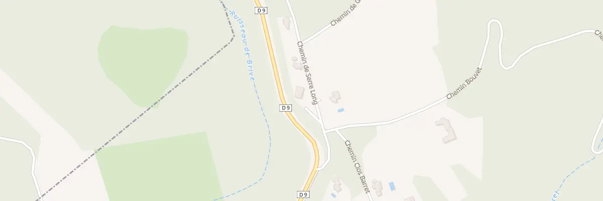 Plan du 5001 Serre Long à Aleyrac