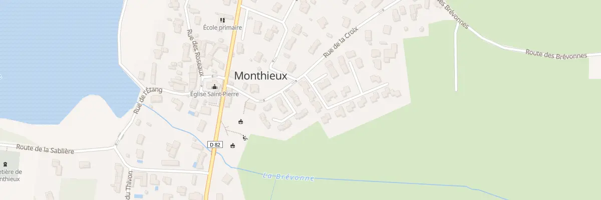 Plan du 2 Lot la Prairie à Monthieux