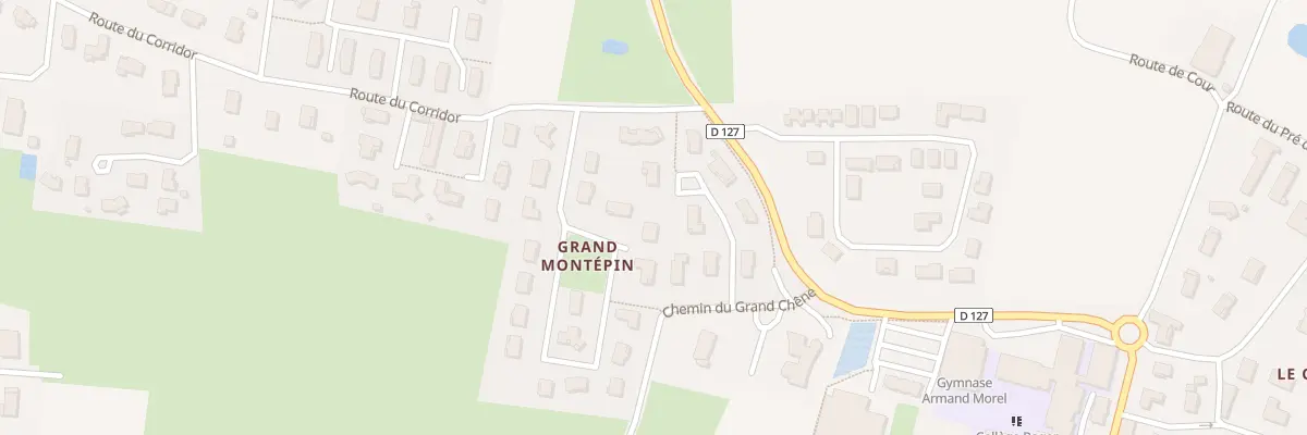 Plan du 586G Rte du Corridor à Bâgé-Dommartin