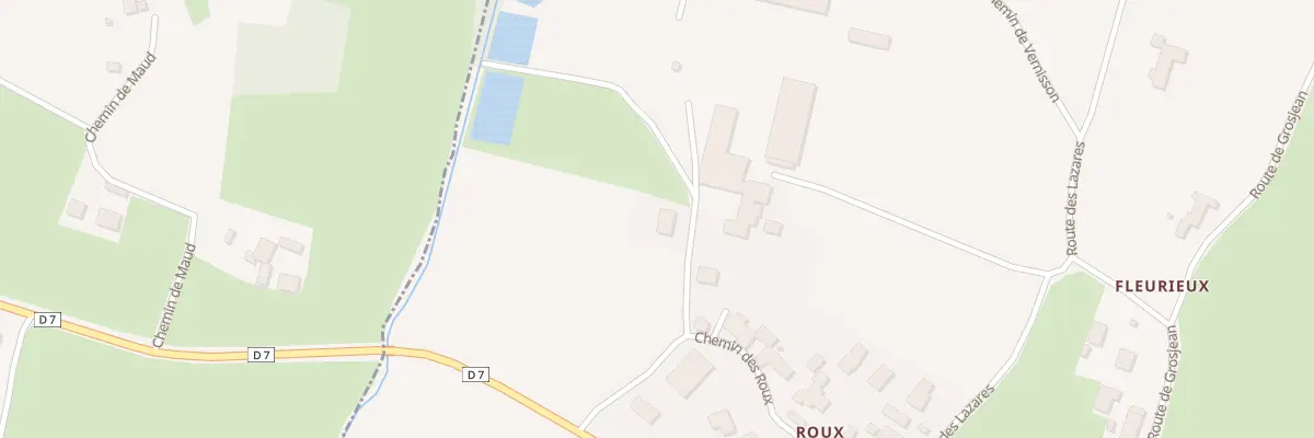 Plan du 6008 Les Pentes à Châtillon-sur-Chalaronne