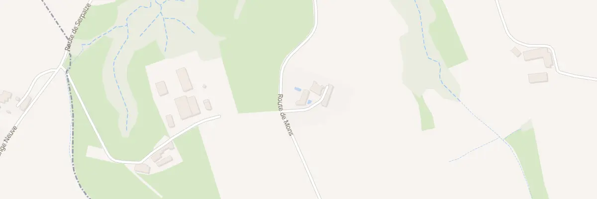 Plan du 719 Rte de Mons à Luzinay