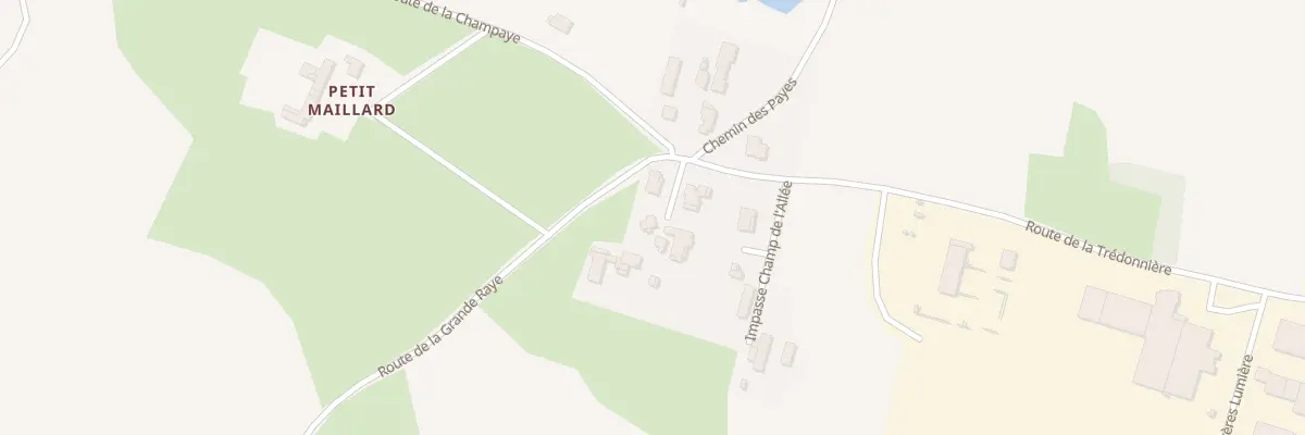 Plan du 5910 Champ de l’Allee à Châtillon-sur-Chalaronne