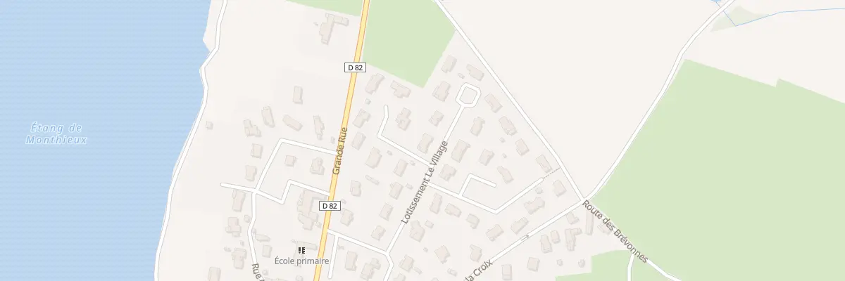 Plan du 33 Lot le Village à Monthieux