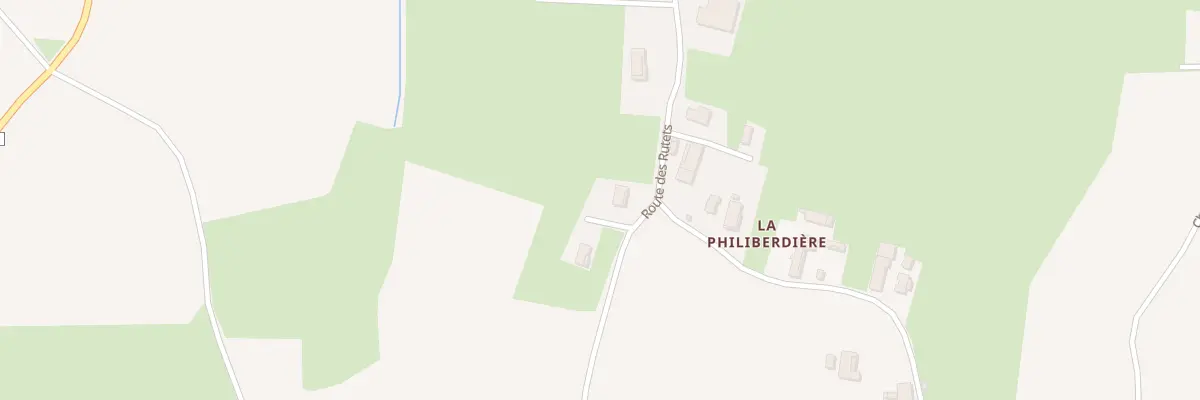 Plan du 550 Rte des Rutets à Biziat