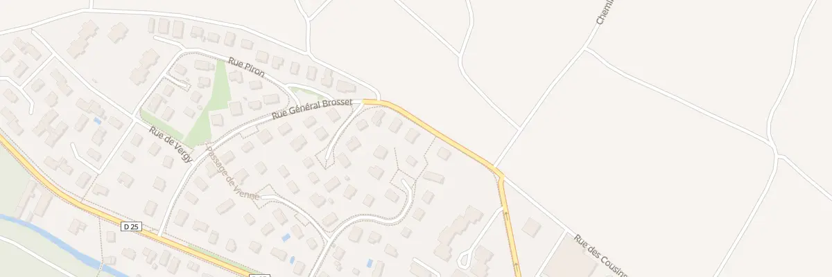 Plan du 17 Rue Saint-Symphorien à Nuits-Saint-Georges