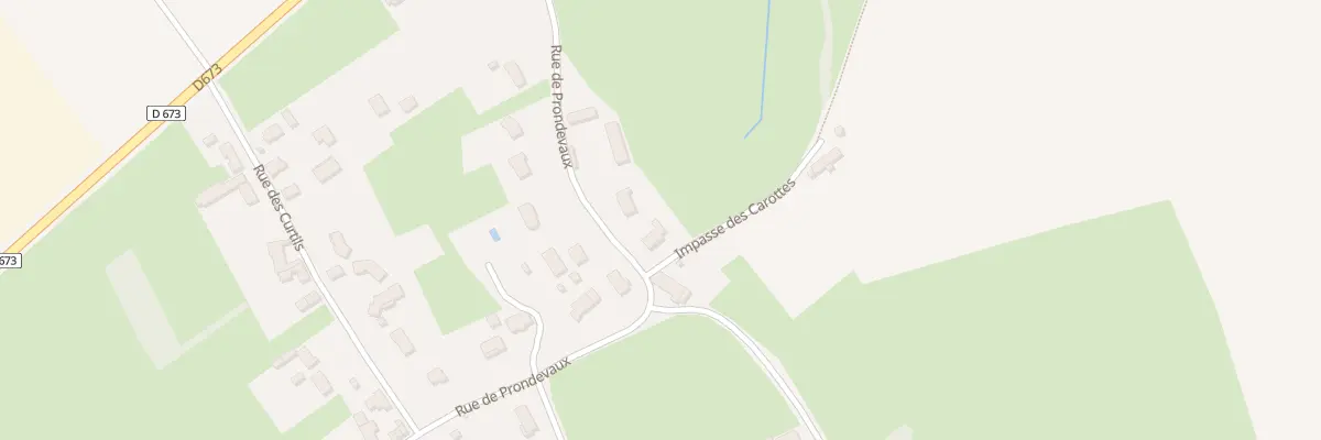 Plan du 1 Imp des Carottes à Allériot