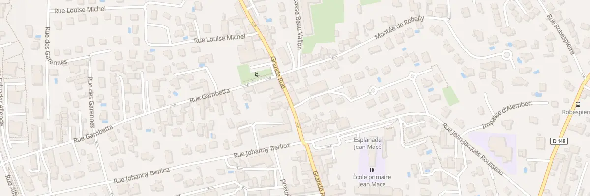 Plan du 40 Grande Rue à Saint-Priest