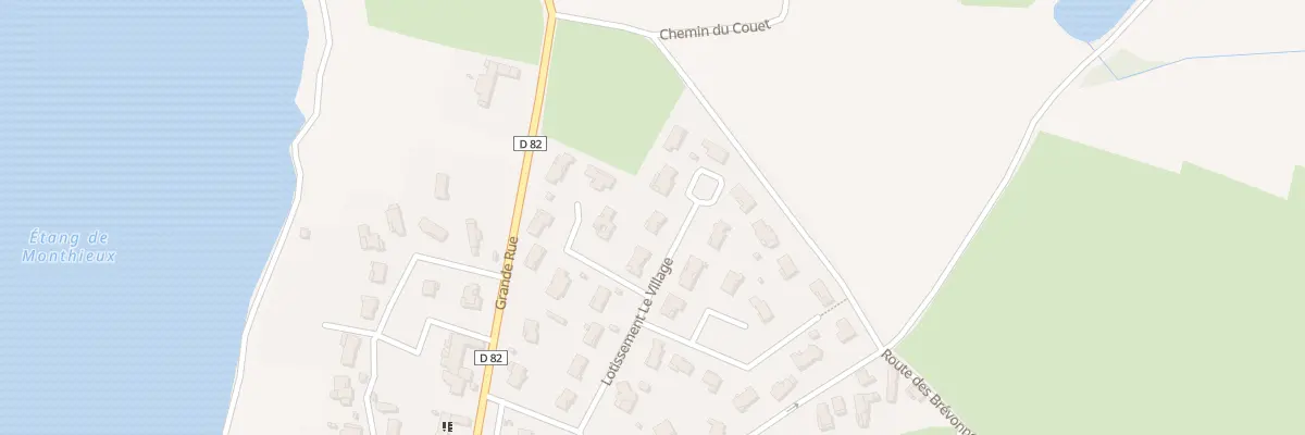 Plan du 34 Lot le Village à Monthieux