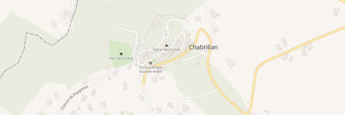 Plan du 5029 Le Village à Chabrillan
