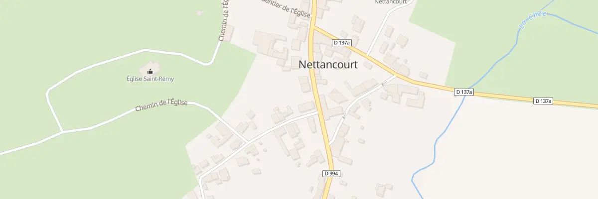 Plan du 2 Rue de l’Eglise à Nettancourt