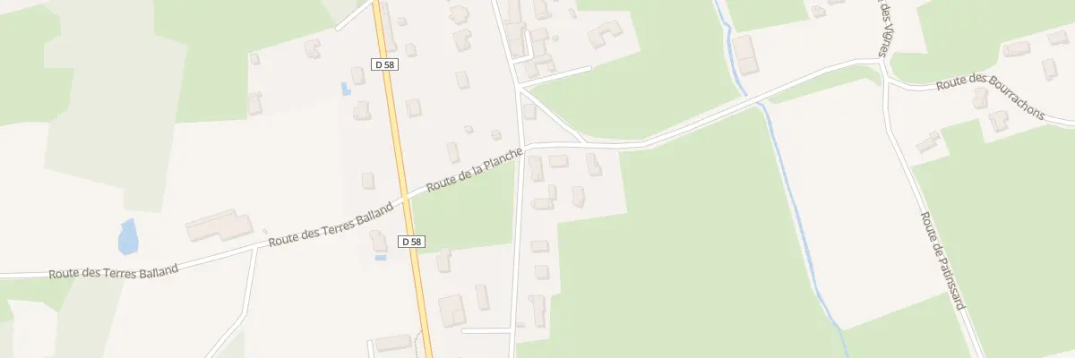 Plan du 5300 A la Lechere à Gorrevod