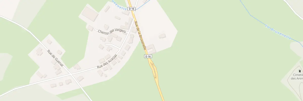 Plan du 2 Rue de la Bruxenelle à Trois-Fontaines-l’Abbaye