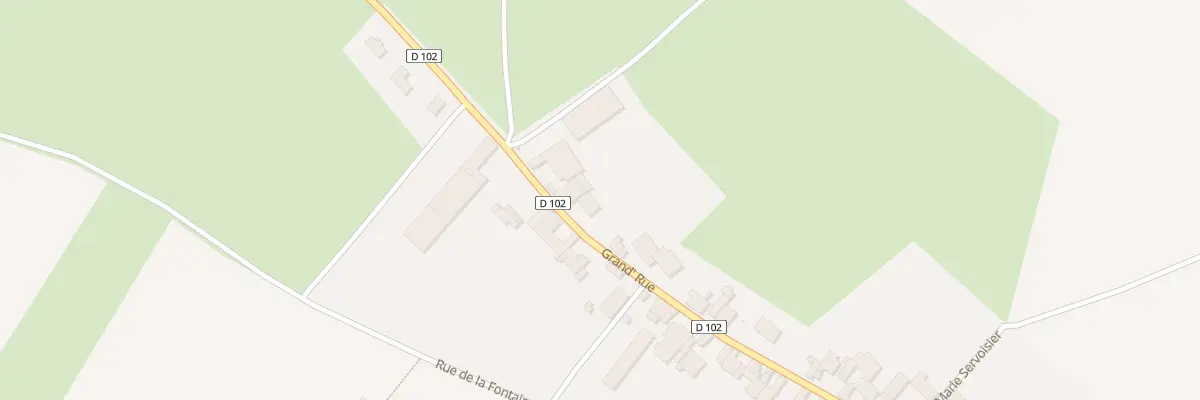 Plan du 38 Rue Grand Rue à Braux-le-Châtel