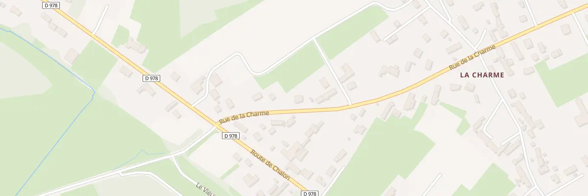 Plan du 7 Rue de la Charme à Ouroux-sur-Saône