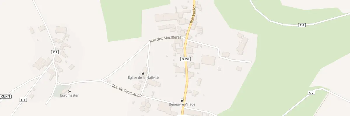 Plan du 5 Rue Vaulori à Beneuvre