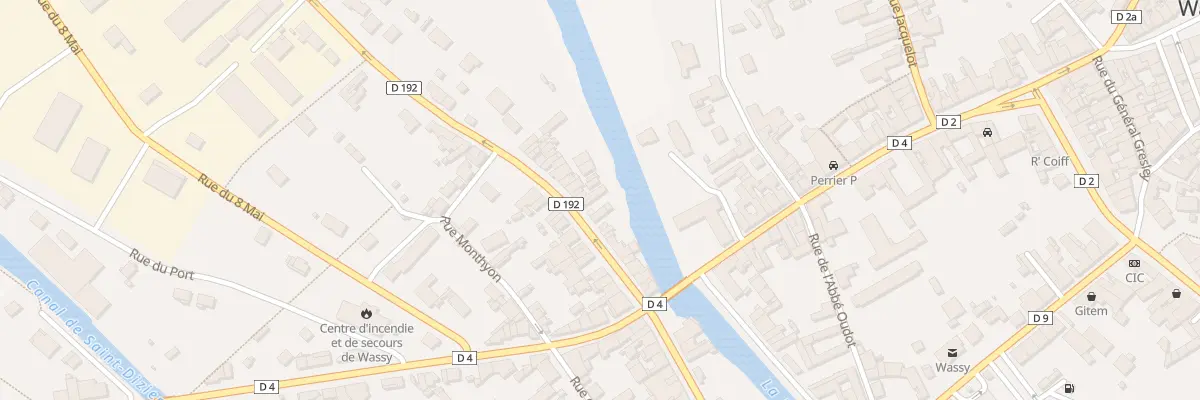 Plan du 30 Rue de Pont Varin à Wassy